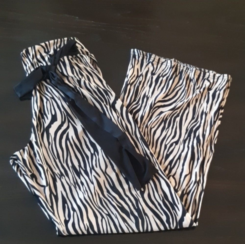 LIZARD Zebra Print Trousers